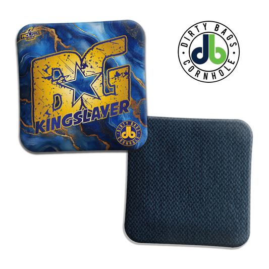 BG Cornhole Bags - Kingslayer - Blue Marble