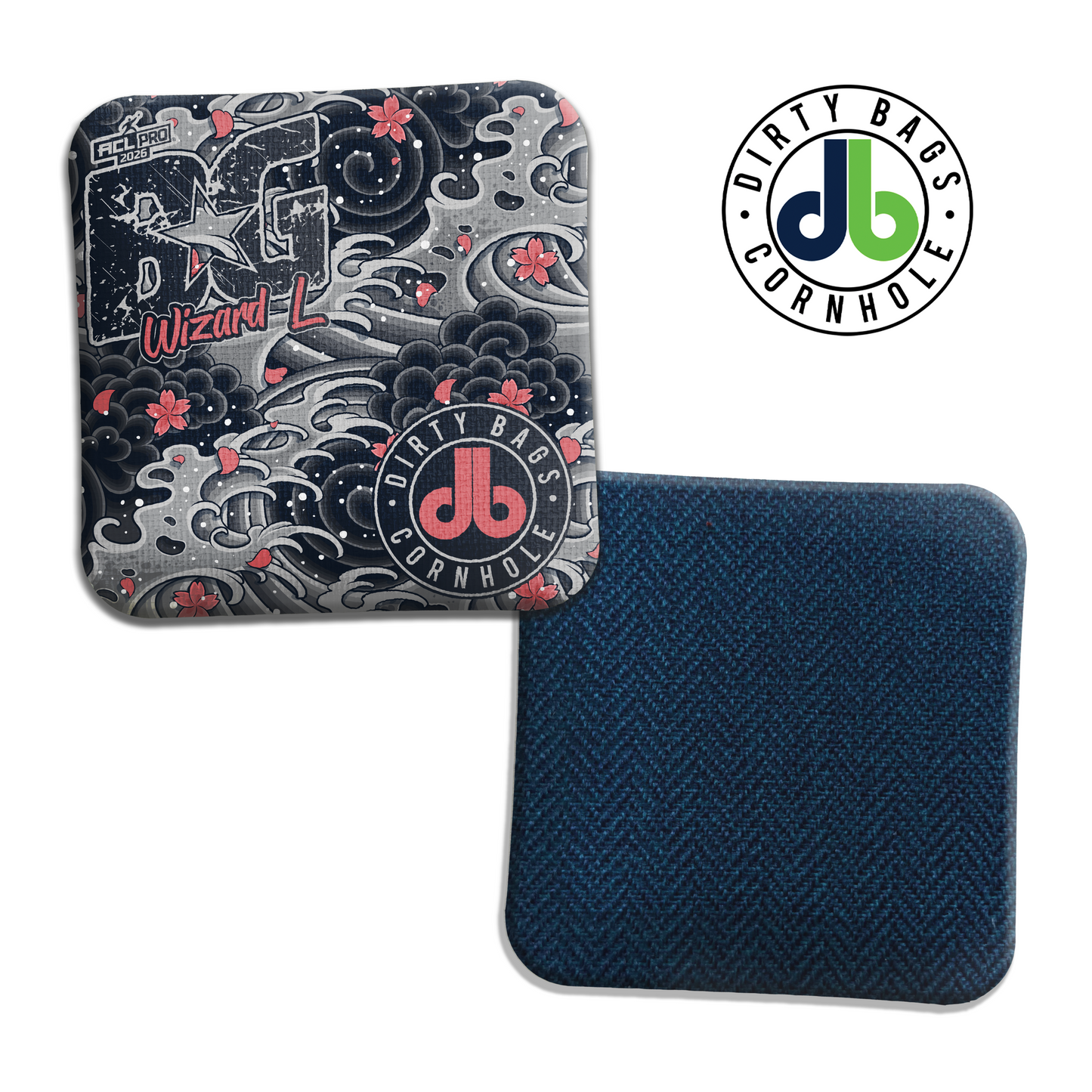 BG Cornhole - Wizard, Wizard L, Sorcerer - Japanese Blue Waves