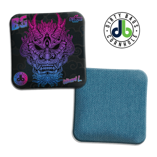 BG Cornhole Bags - "Dragon Head" - Wizard L / Wizard / Sorcerer