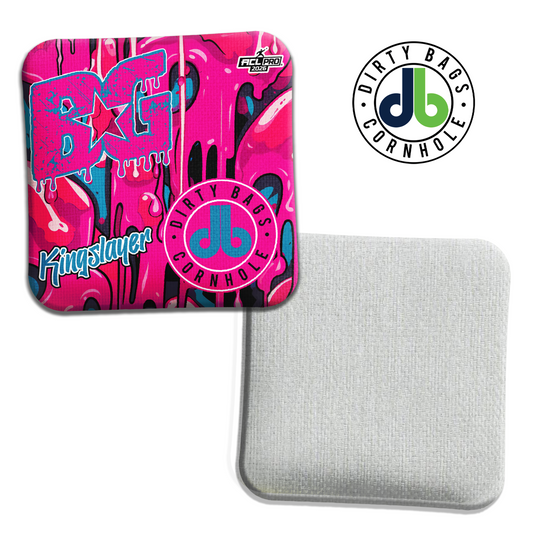 BG Cornhole Bags - Kingslayer - Cotton Candy Drip