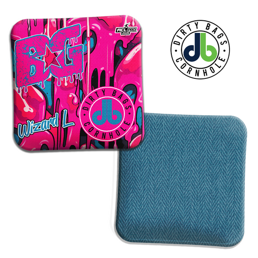 BG Cornhole - Wizard, Wizard L, Sorcerer - Cotton Candy Drip