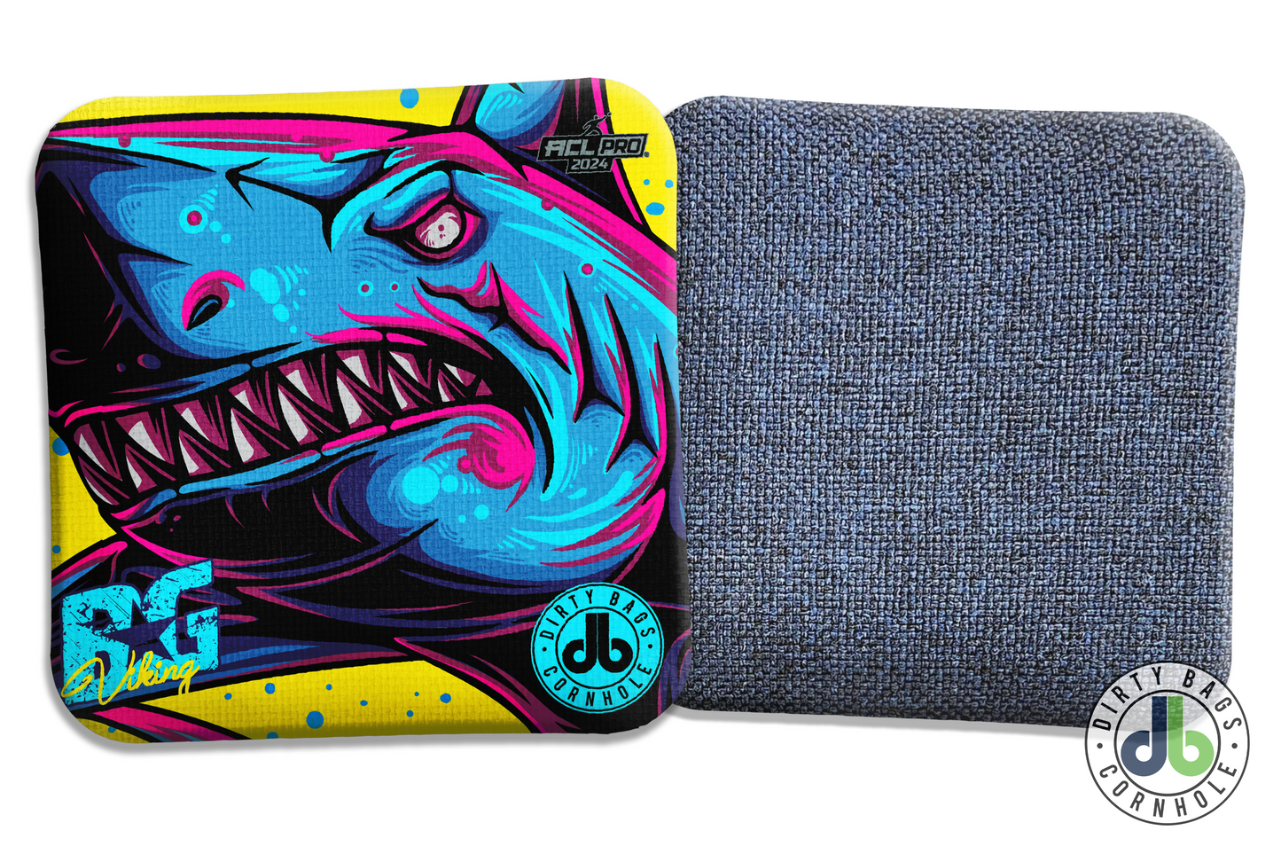 BG Cornhole Viking - db Shark Attack