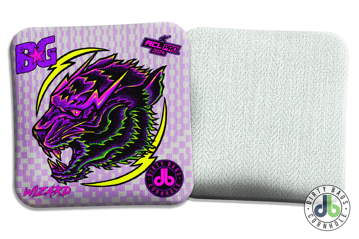 BG Cornhole Wizard - Tiger Lightning