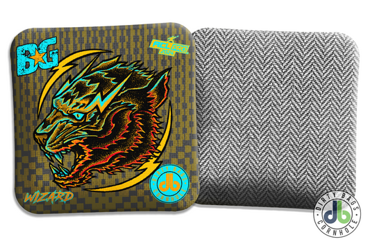 BG Cornhole Wizard - Tiger Lightning