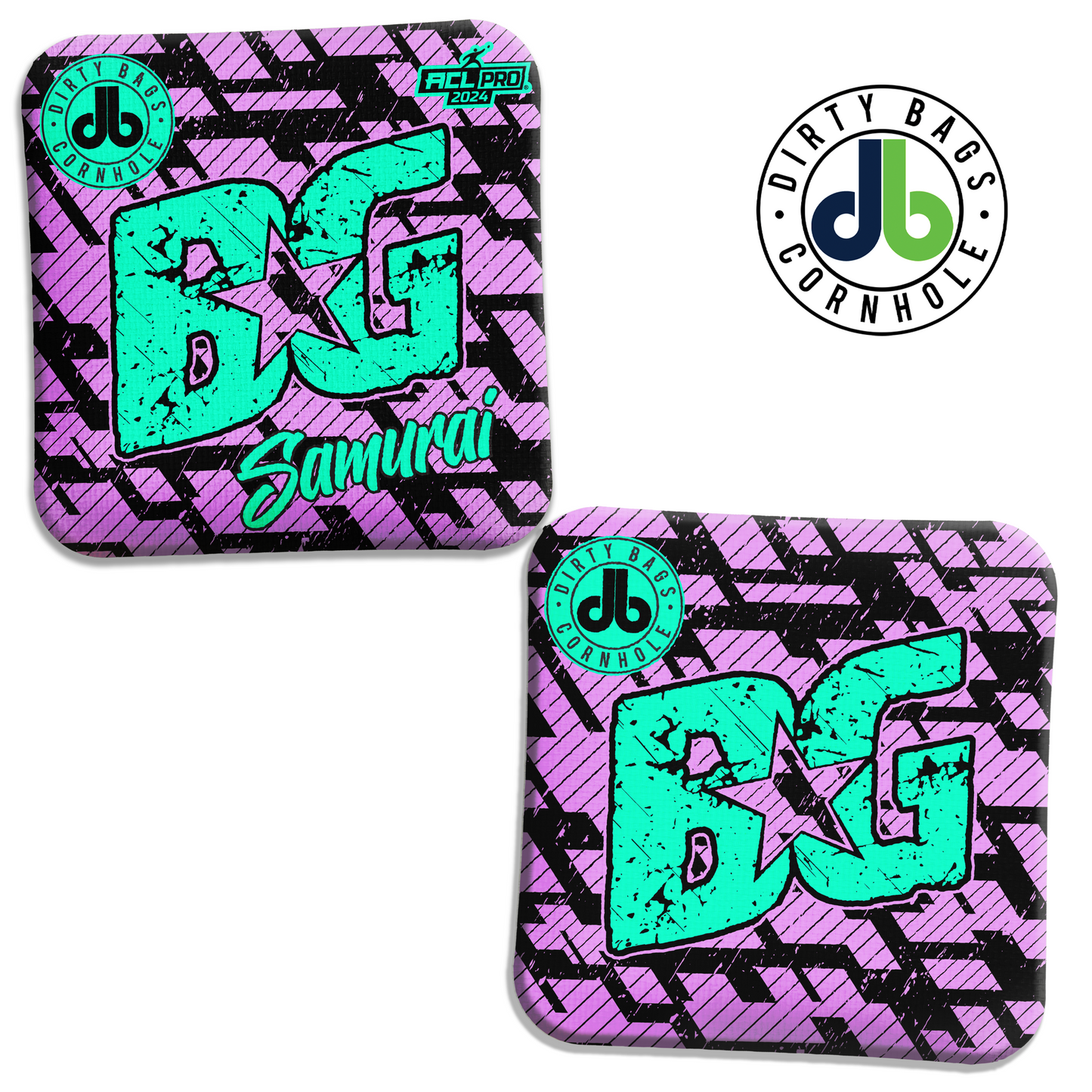 BG Cornhole Bags - Abstract Lilac Edition - Multiple Bag Types