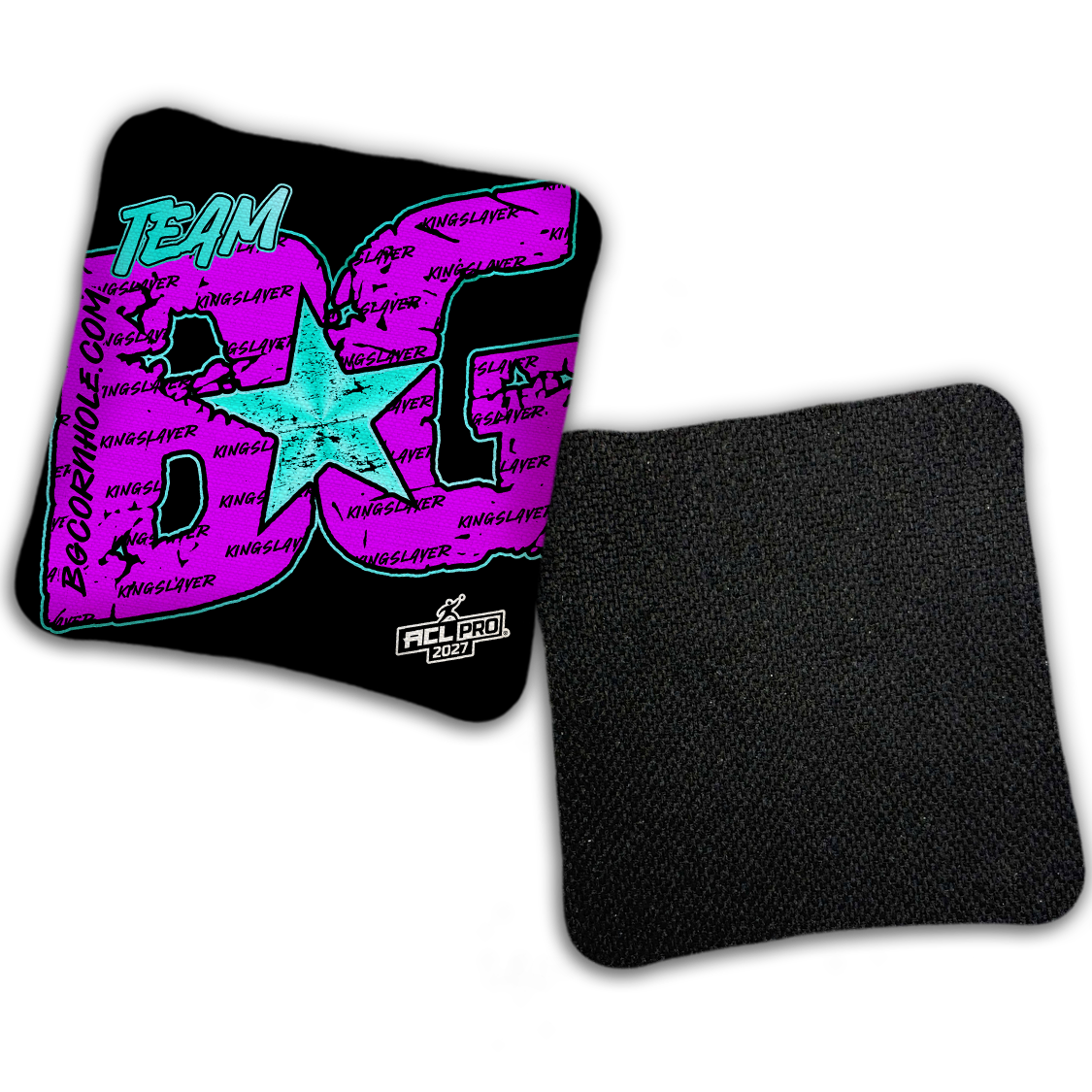 2027 BG Kingslayer "Big BG Colormatch" - ACL Pro Stamped Cornhole Bags - SET OF 4 BAGS