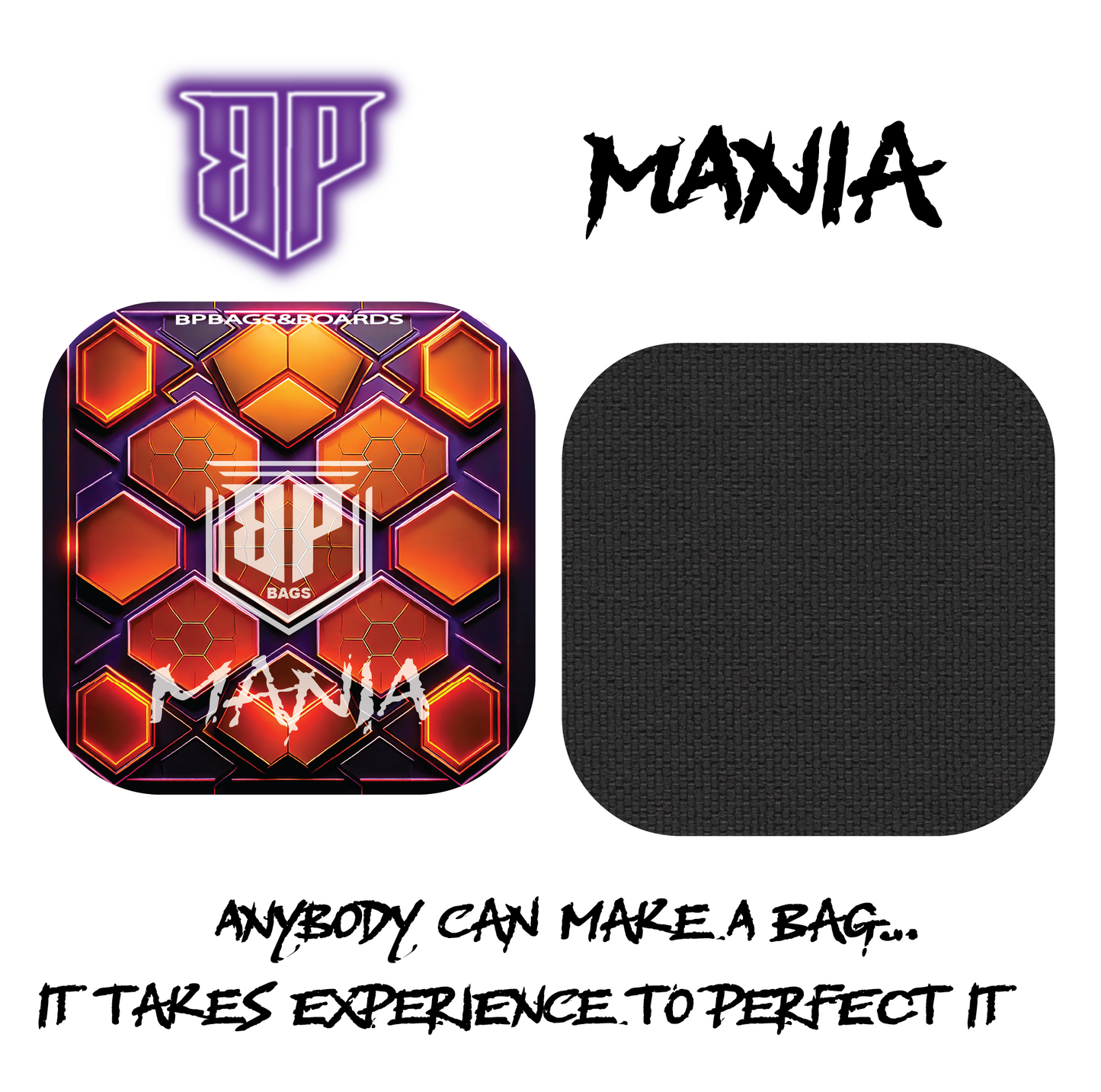BP Mania Hexagon Backyard Cornhole Bags