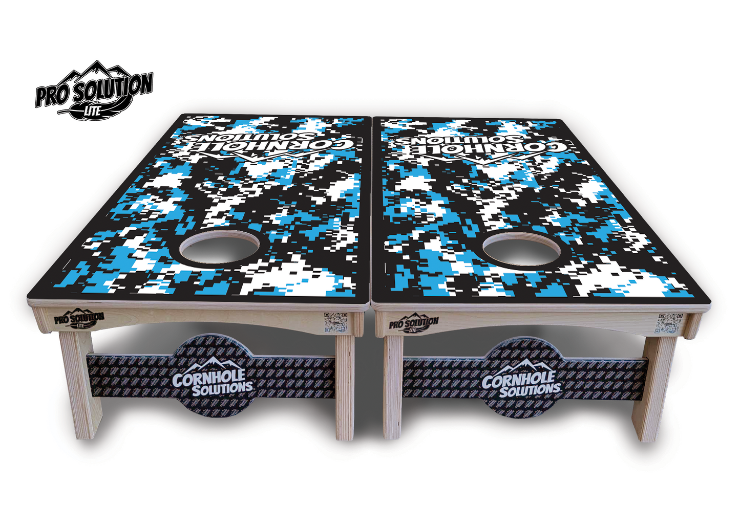 Digital Camo Cornhole Boards - Pro Solution Lite Series