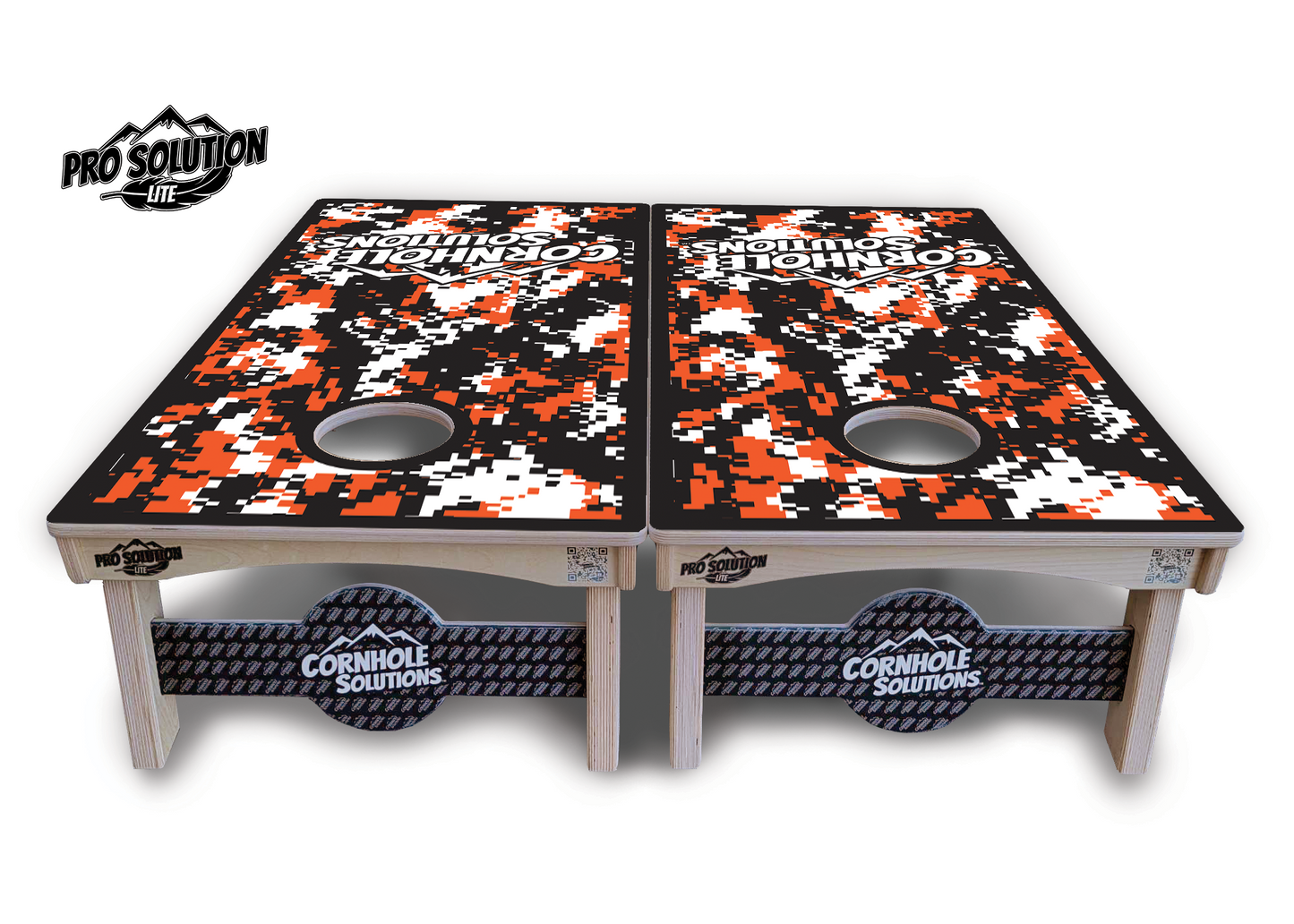 Digital Camo Cornhole Boards - Pro Solution Lite Series