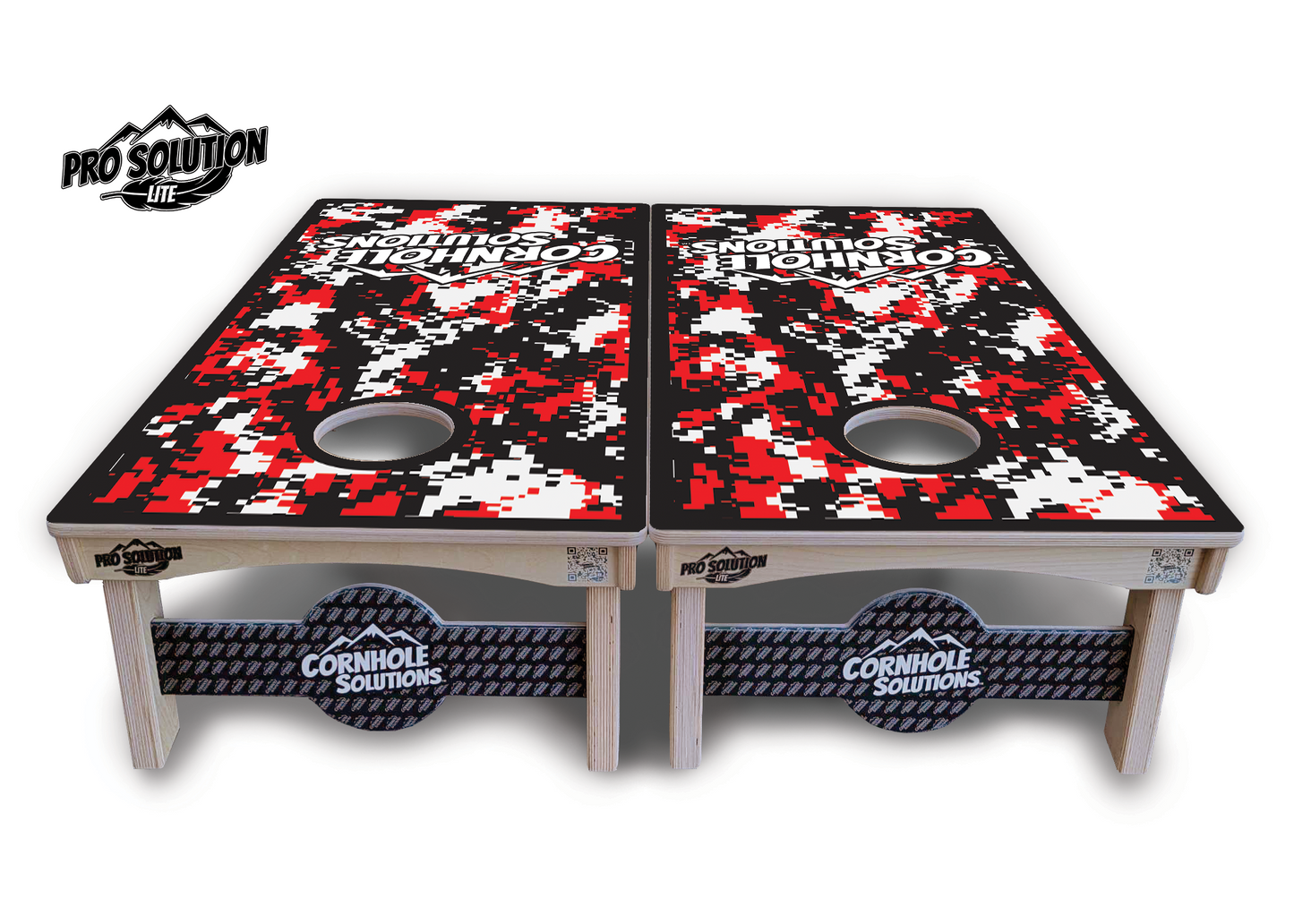 Digital Camo Cornhole Boards - Pro Solution Lite Series