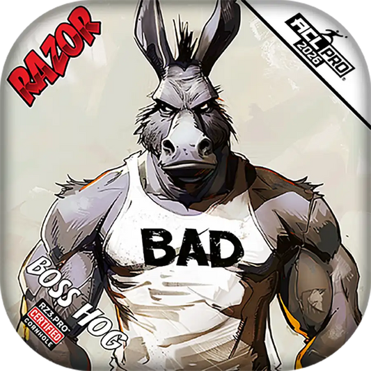 Boss Hog | Bad Ass Muscles | ACL PRO Razor Cornhole Bags
