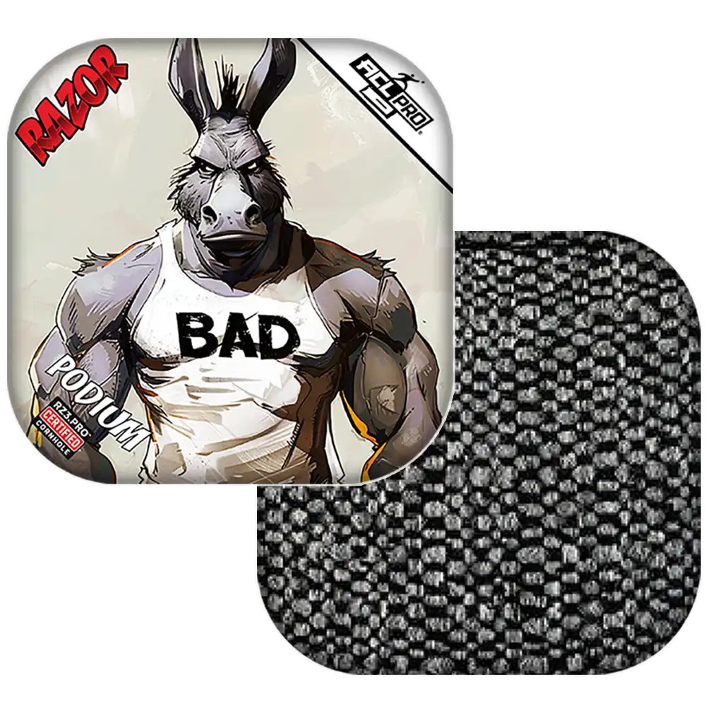 Podium | Bad Ass Muscles | ACL PRO Razor Cornhole Bags