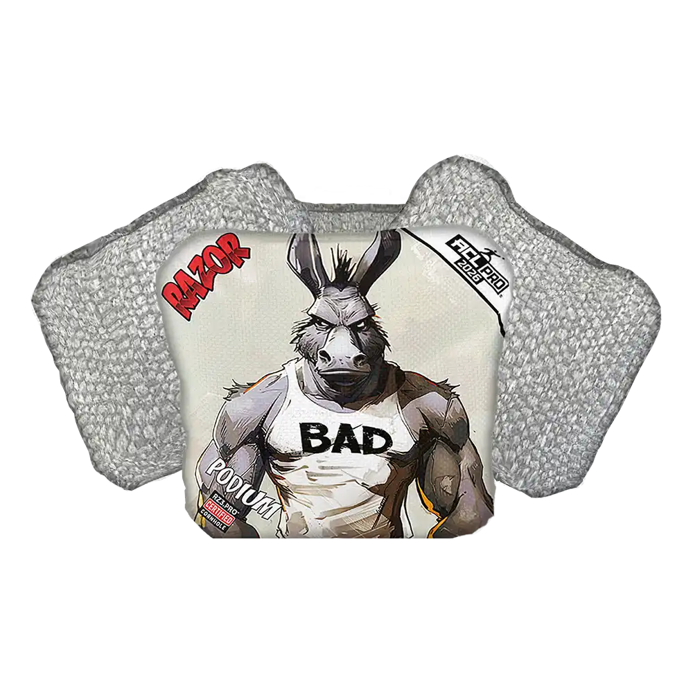 Podium | Bad Ass Muscles | ACL PRO Razor Cornhole Bags