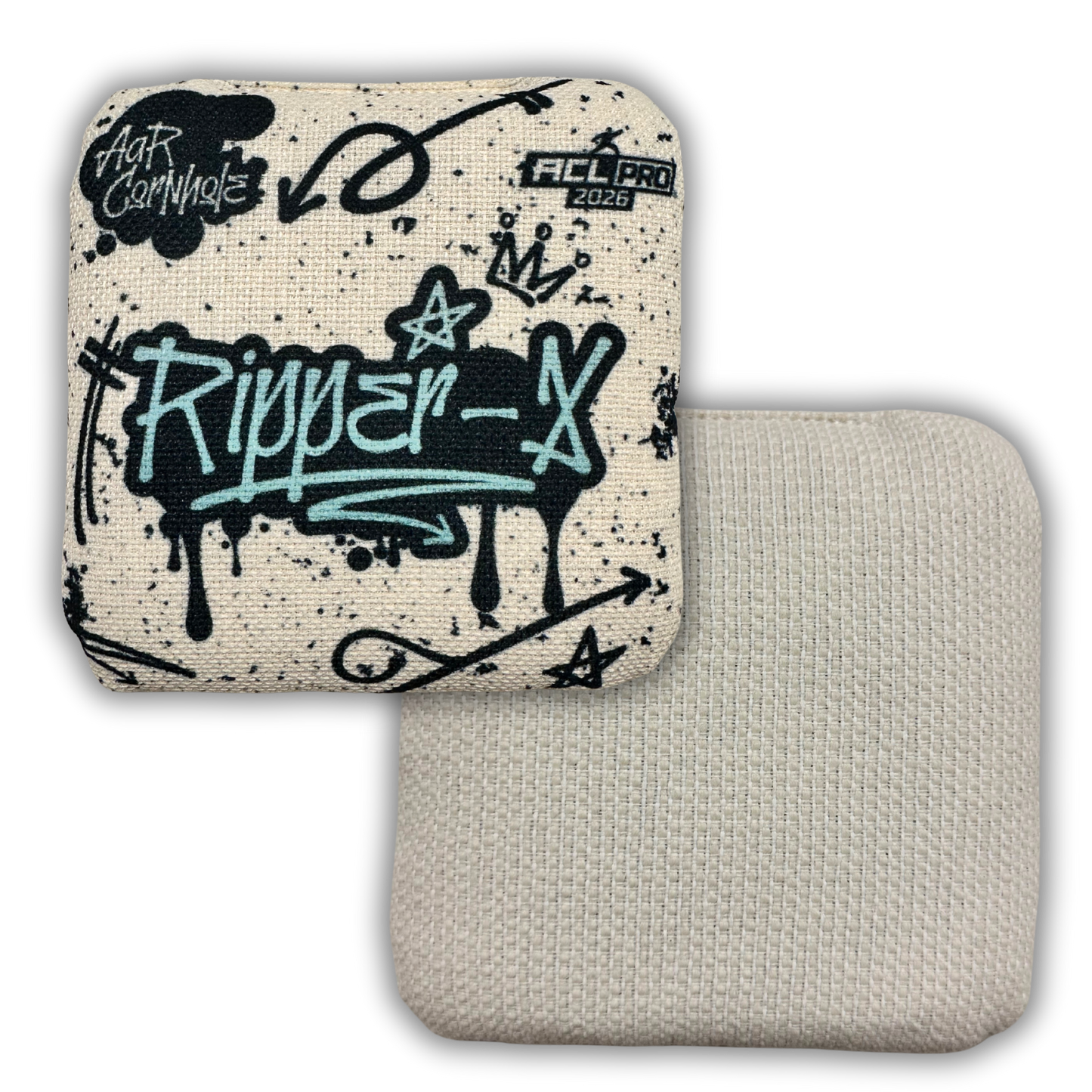 2026 AAR Ripper-X Cornhole Bags - Graffiti Edition - ACL Pro Stamped - SET OF 4