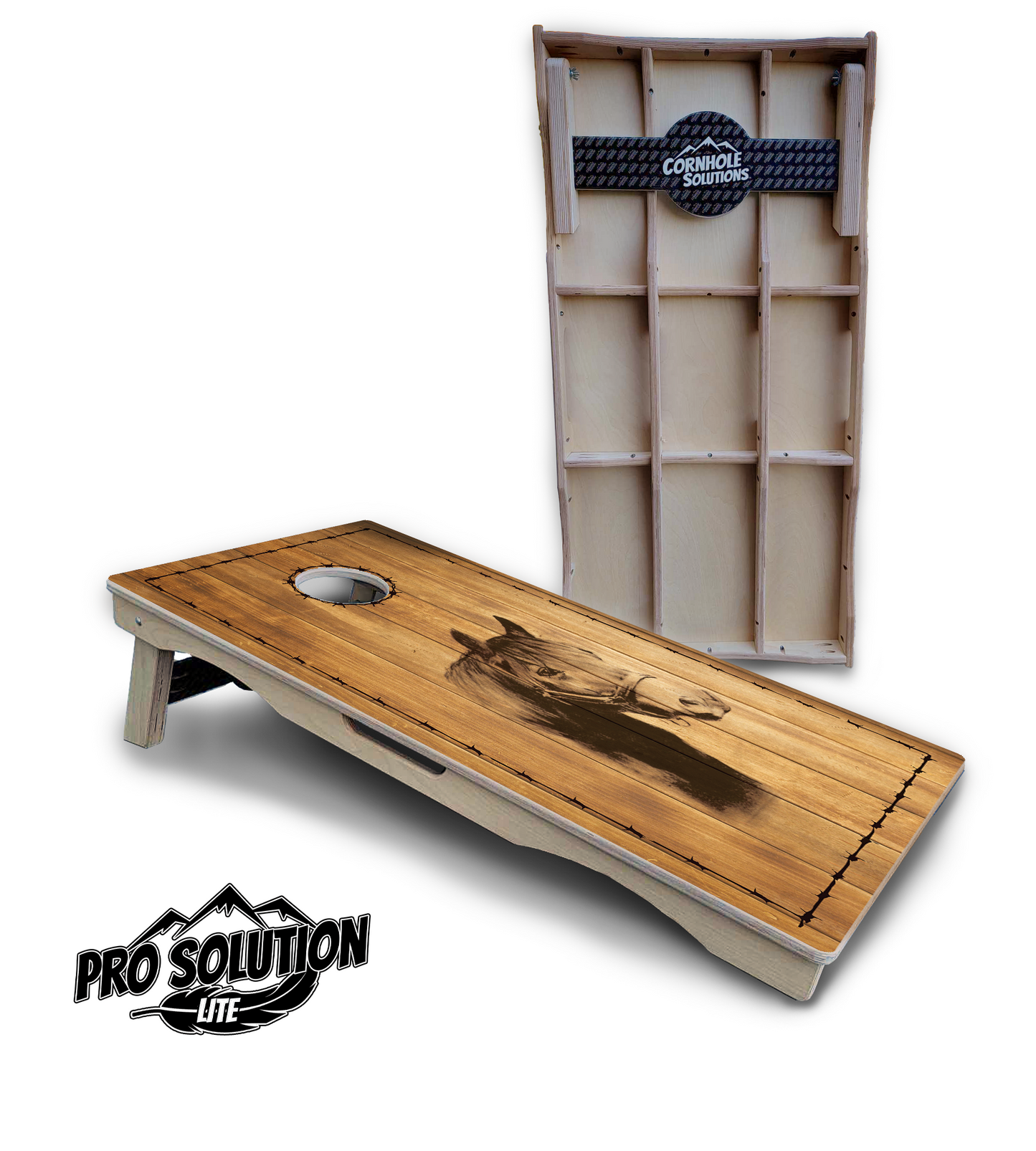 Barnyard Cornhole Boards - Pro Solution Lite Series