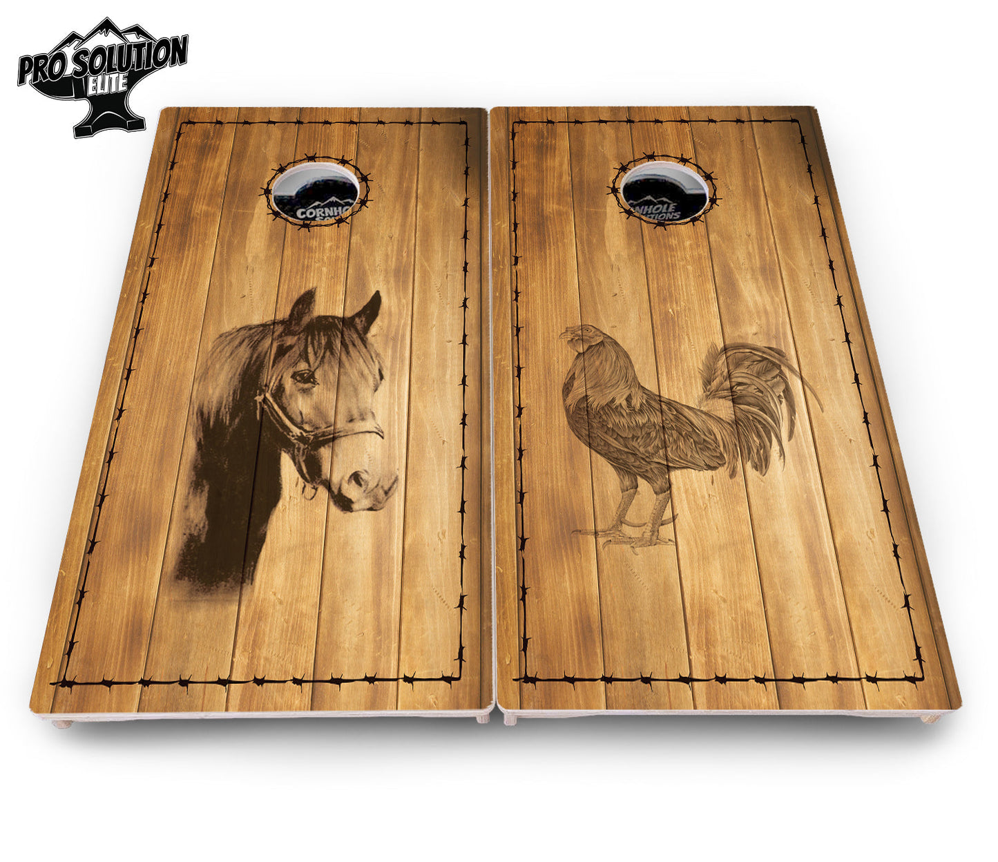 Barnyard Cornhole Boards - Pro Solution Elite Series