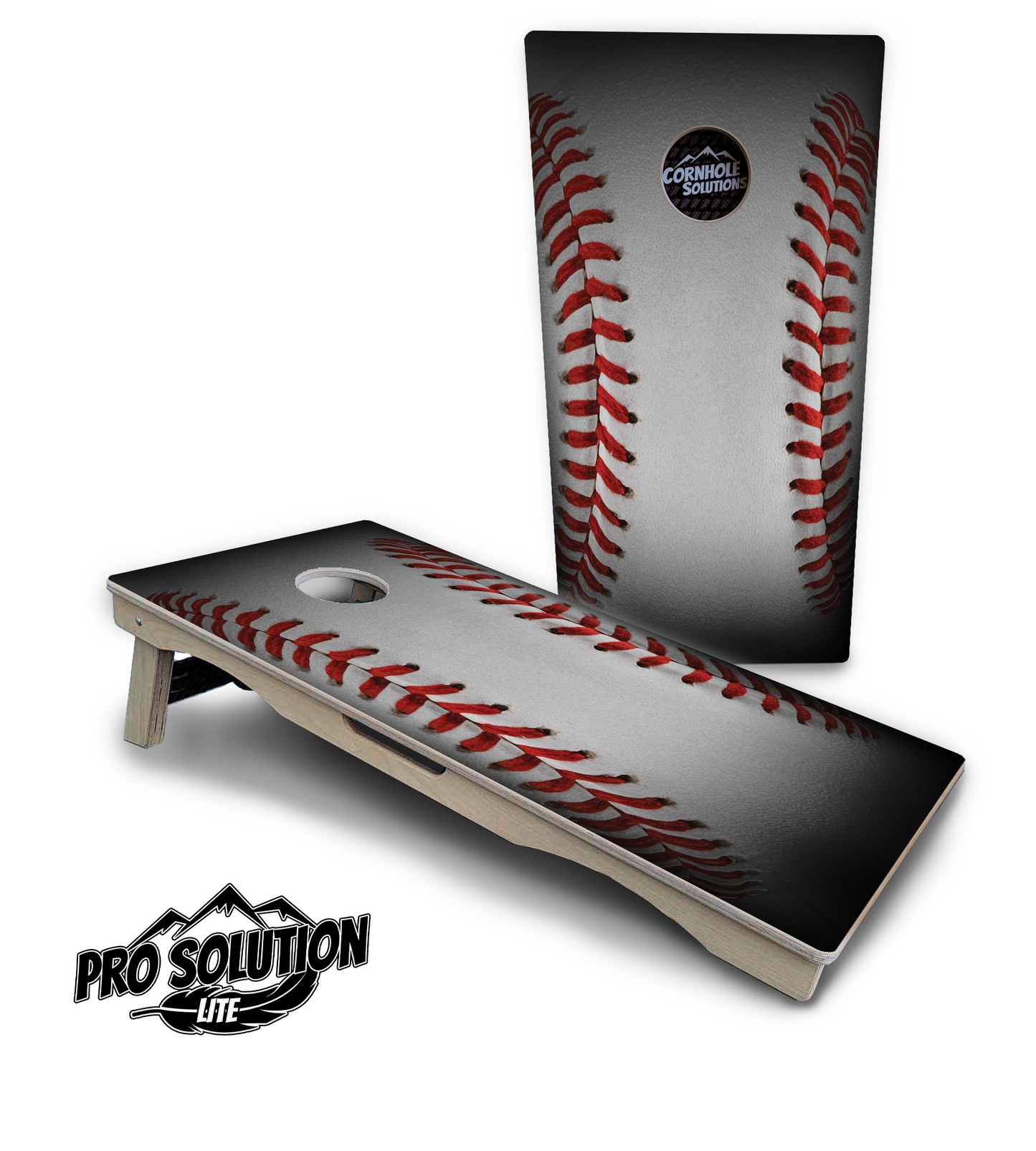 Baseball Cornhole Boards - Pro Solution Lite Series