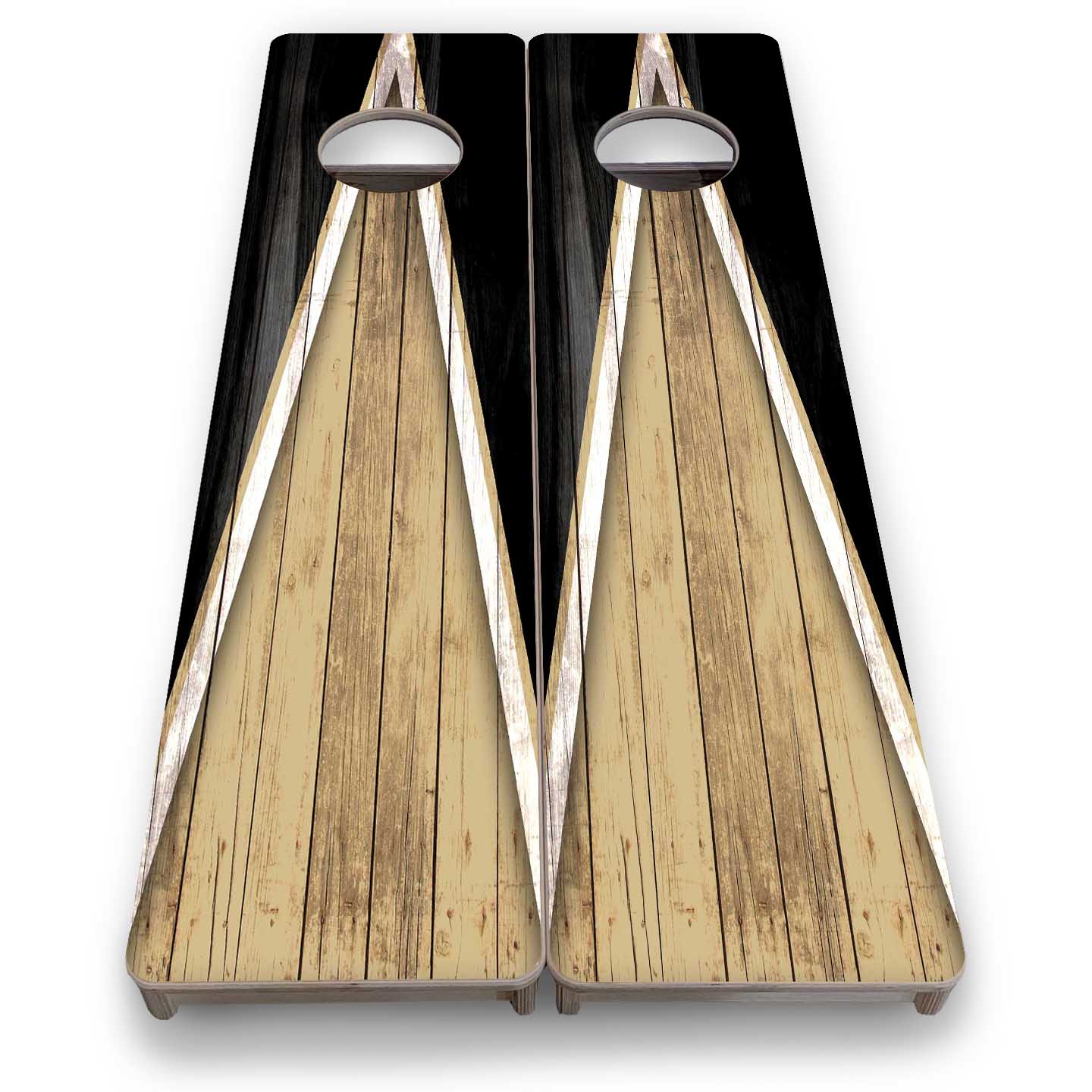 Training Skinny Boards - Sports Theme - Beige & Black