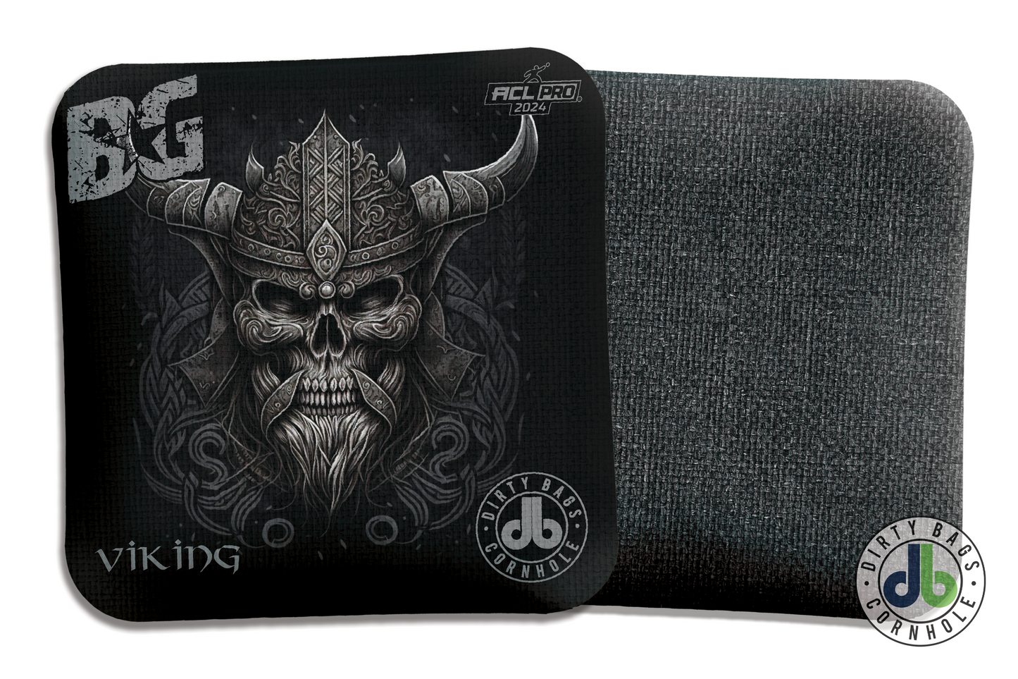 BG Cornhole Viking - Blackout Viking Warrior