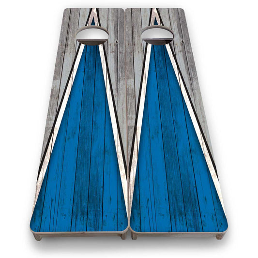 Training Skinny Boards - Sports Theme - Blue & Grey