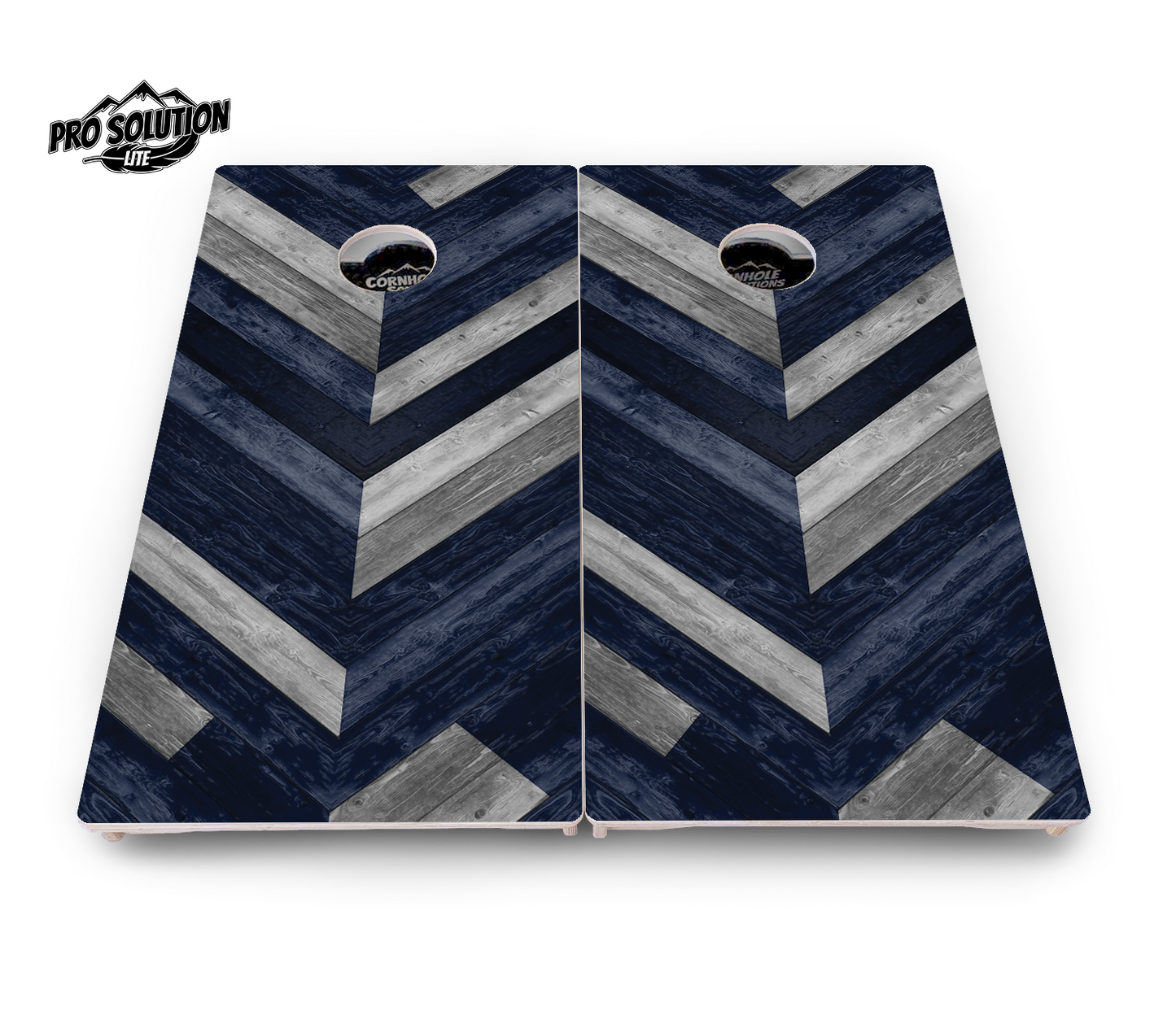 Herringbone Cornhole Boards - Pro Solution Lite Series