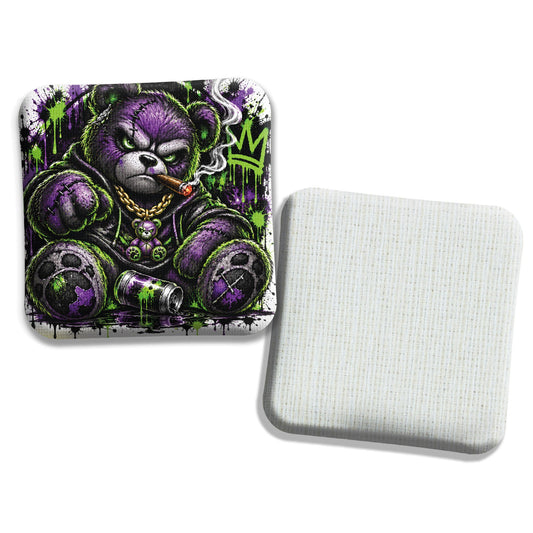 Hybrid Carpet Cornhole Bags - Speed Profile 5/8 - Purple Bear