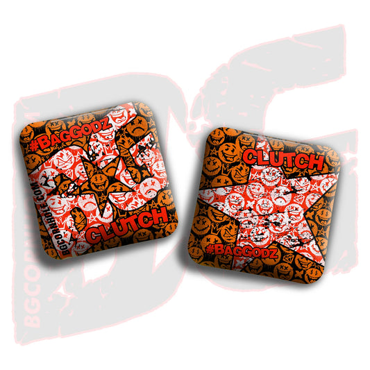 2026 BG Clutch - "Clutch Says Cheese” - Non Stamped Cornhole Bags - SET OF 4 bags