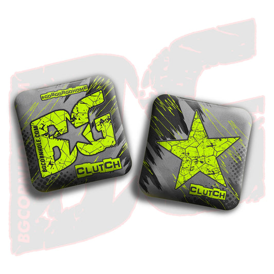 2026 BG Clutch - "Shockwave” - Non Stamped Cornhole Bags - SET OF 4 bags
