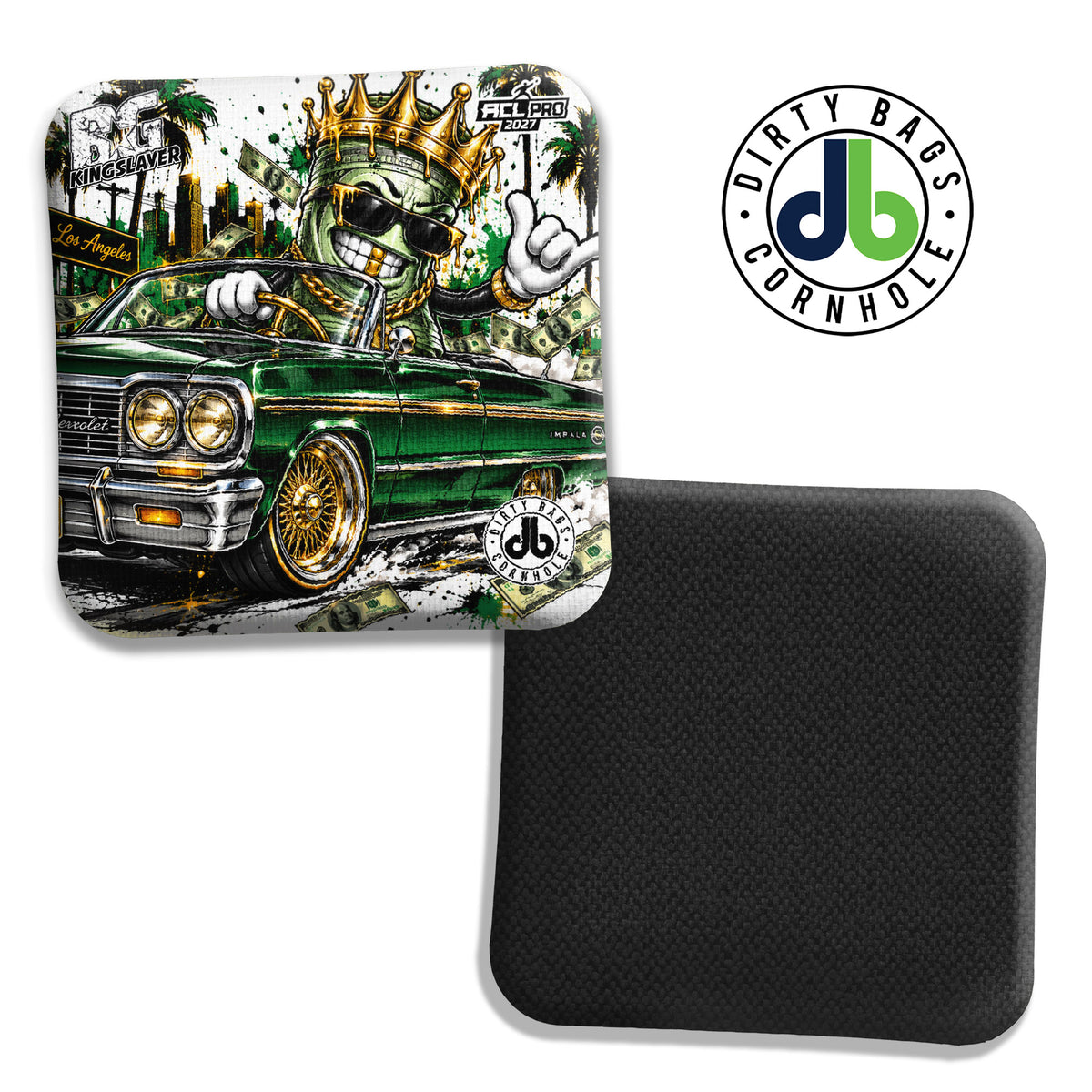 BG Cornhole Bags - Kingslayer - Cash Money Impala