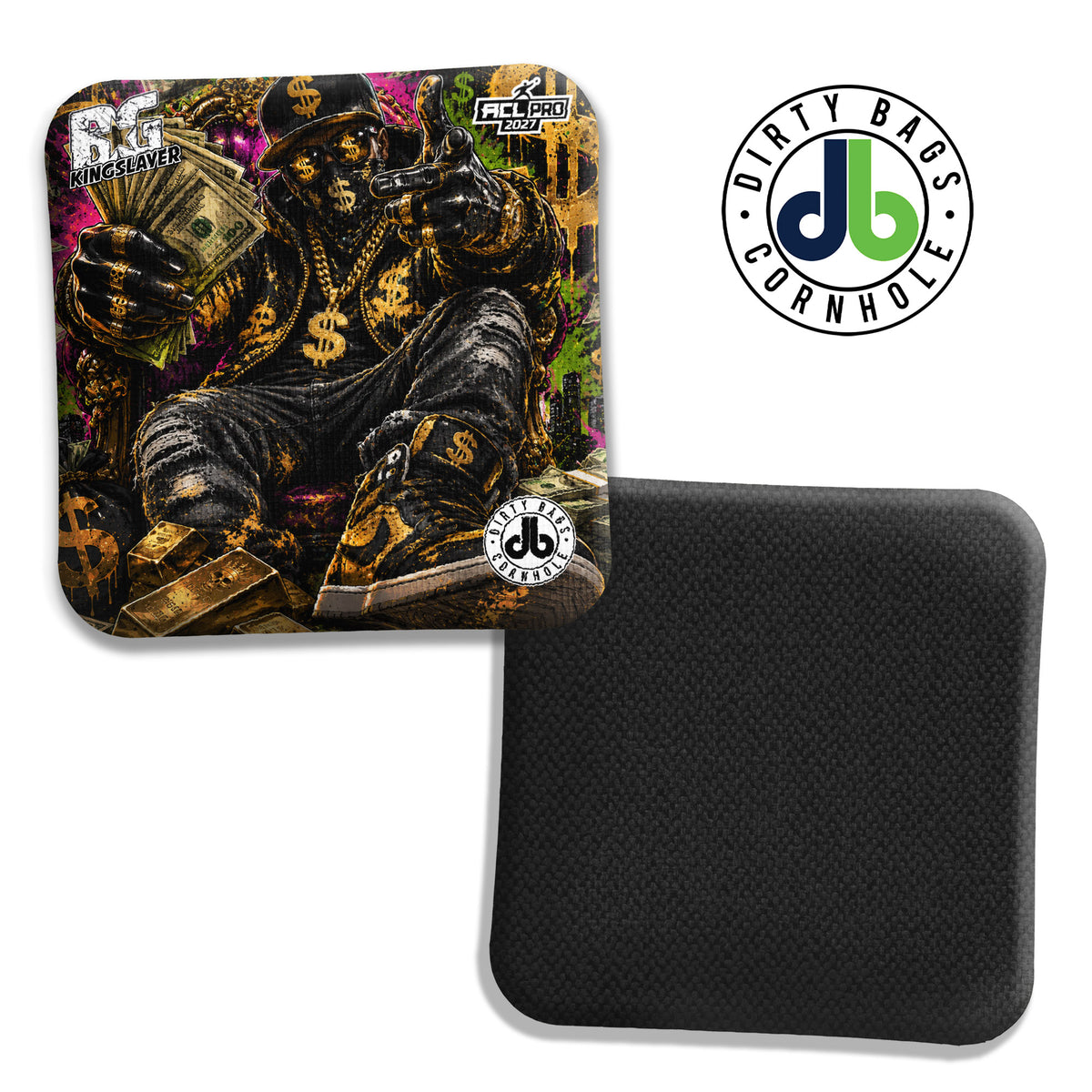 BG Cornhole Bags - Kingslayer - Gold $$$