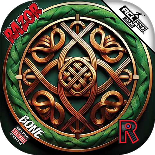 Bone | Celtic Circle | ACL PRO Razor Cornhole Bags