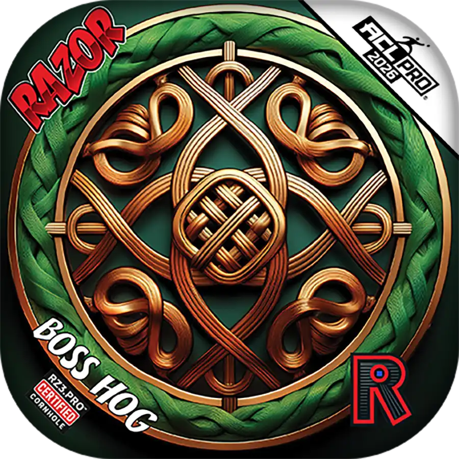 Boss Hog | Celtic Circle | ACL PRO Razor Cornhole Bags