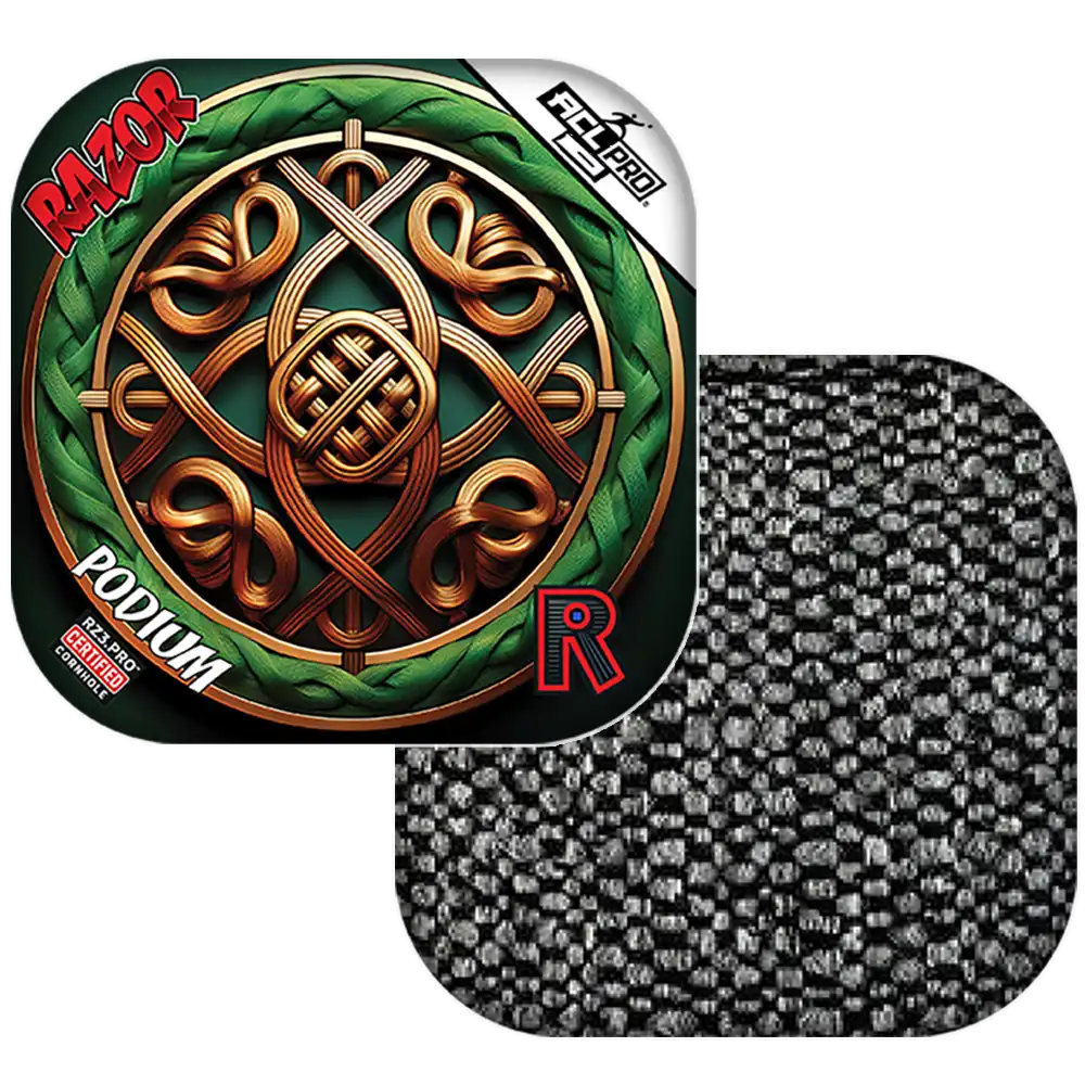 Podium | Celtic Circle | ACL PRO Razor Cornhole Bags