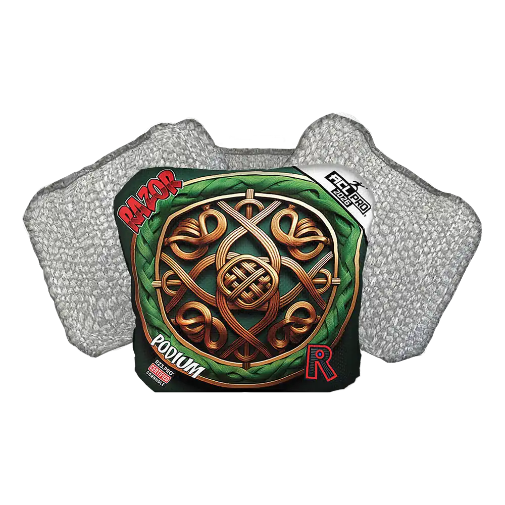 Podium | Celtic Circle | ACL PRO Razor Cornhole Bags
