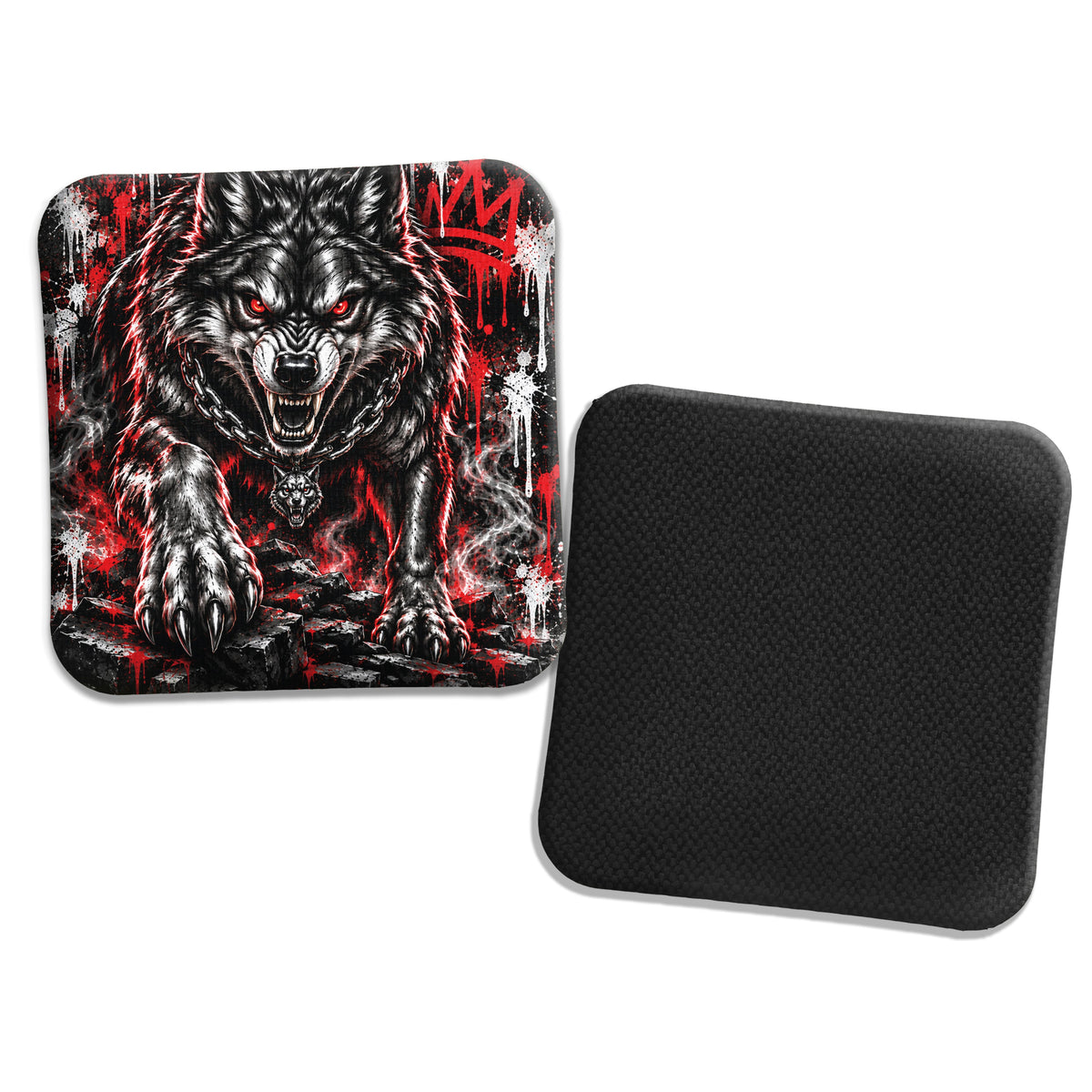Hybrid Carpet Cornhole Bags - Speed Profile 5/8 - Wolf
