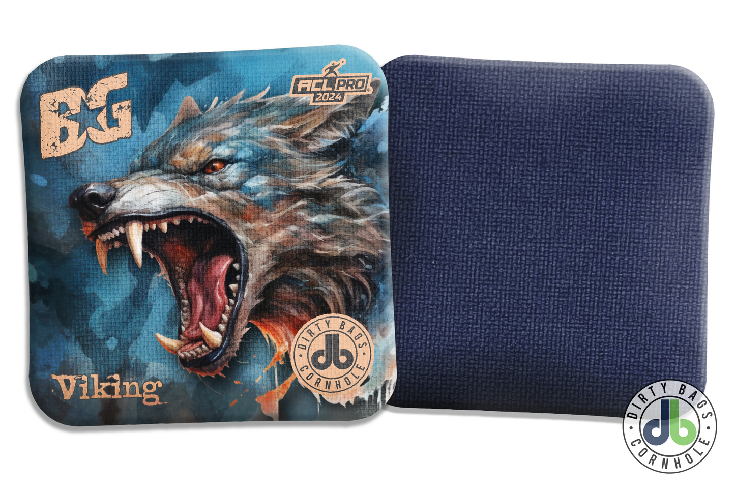 BG Cornhole Viking - Wolf