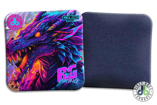 Cornhole Bags - ACL Cornhole Vikings Dragon