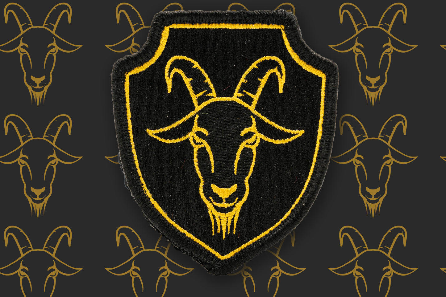 Cornhole Goat Velcro Patches