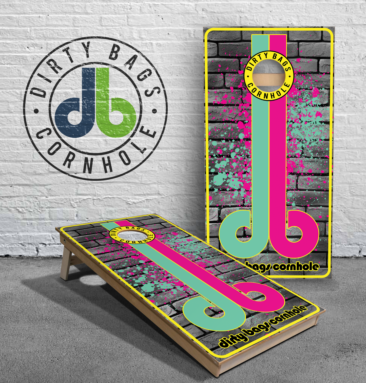 Professional Cornhole Boards - db - SD Connect Edition