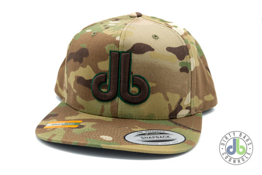 db Cornhole Hat - Desert Camo