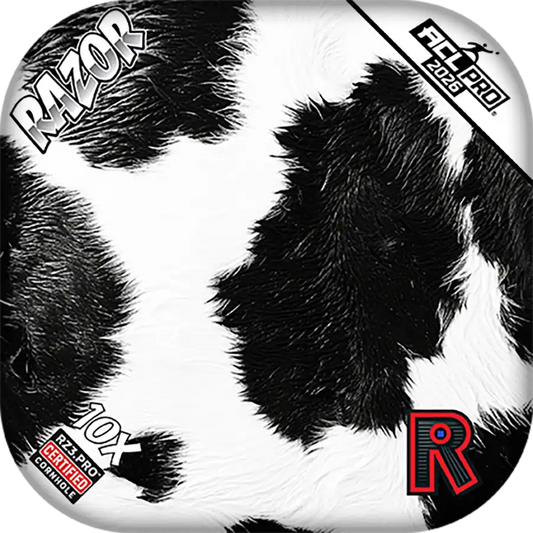 10X | Cow Print | ACL PRO Razor Cornhole Bags