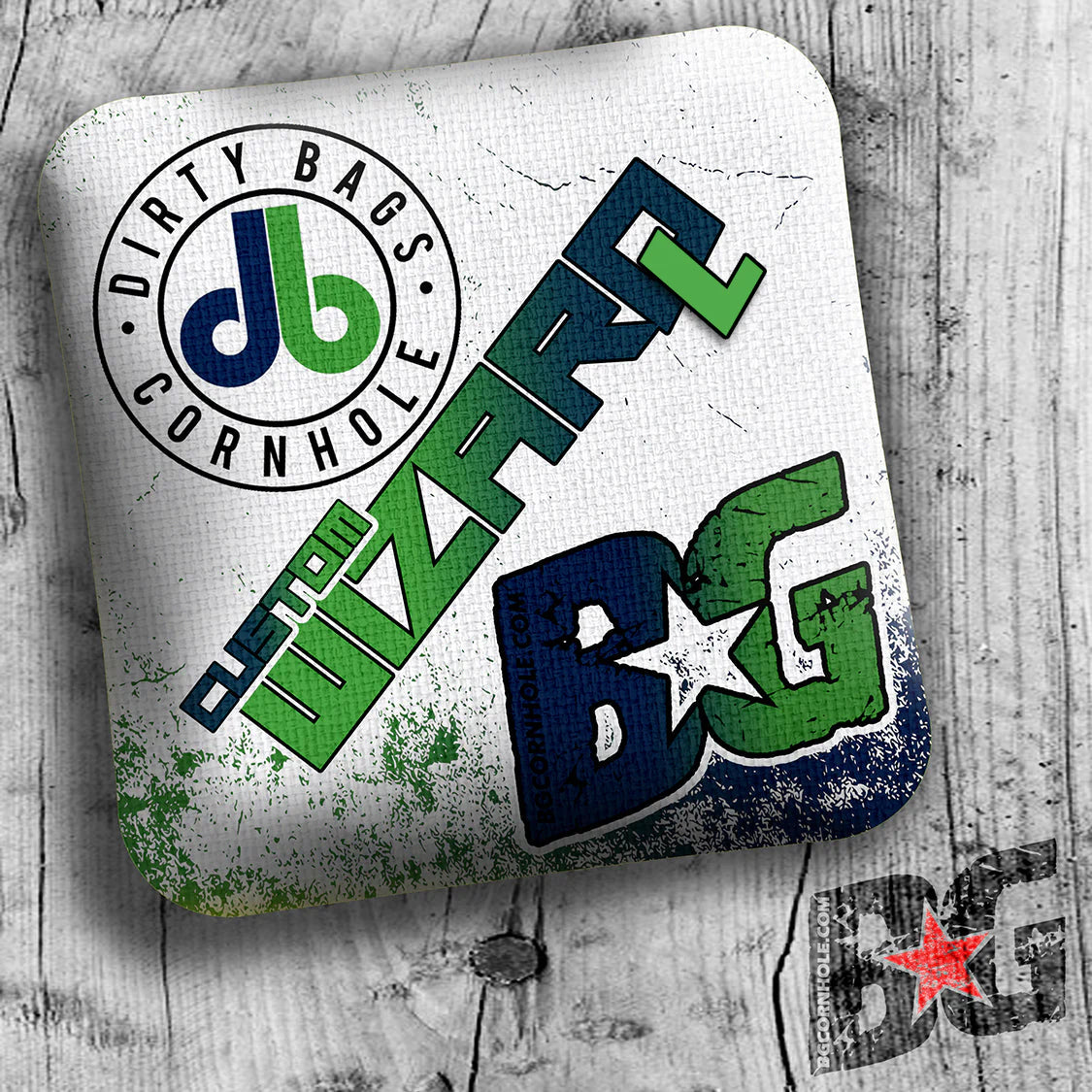 Custom BG Cornhole Wizard L Bags – Dirty Bags Cornhole