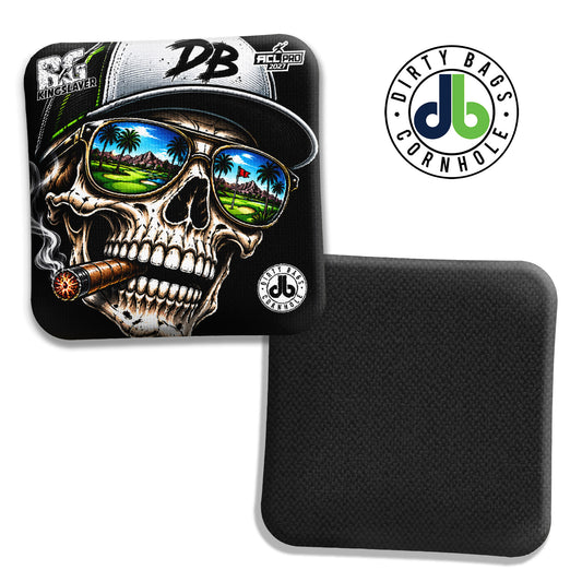BG Cornhole Bags - Kingslayer - Gold Dead