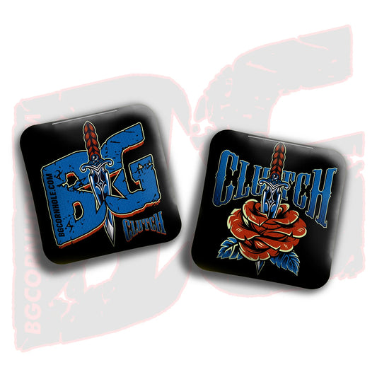 2026 BG Clutch - "Dagger” - Non Stamped Cornhole Bags - SET OF 4 bags
