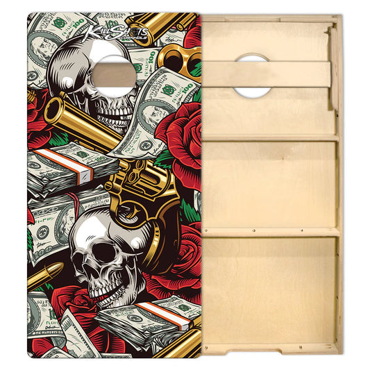 Tournament Series Cornhole Boards | Killshots Cornhole | Dirty Money