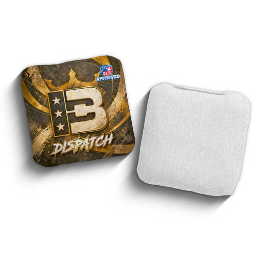 2027 Brotherhood Cornhole Dispatch 5 Year Anniversary Edition ACO Stamped Cornhole Bags