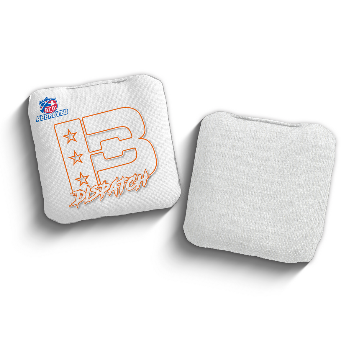 2027 Brotherhood Cornhole Dispatch White Outline Edition ACO Stamped Cornhole Bags