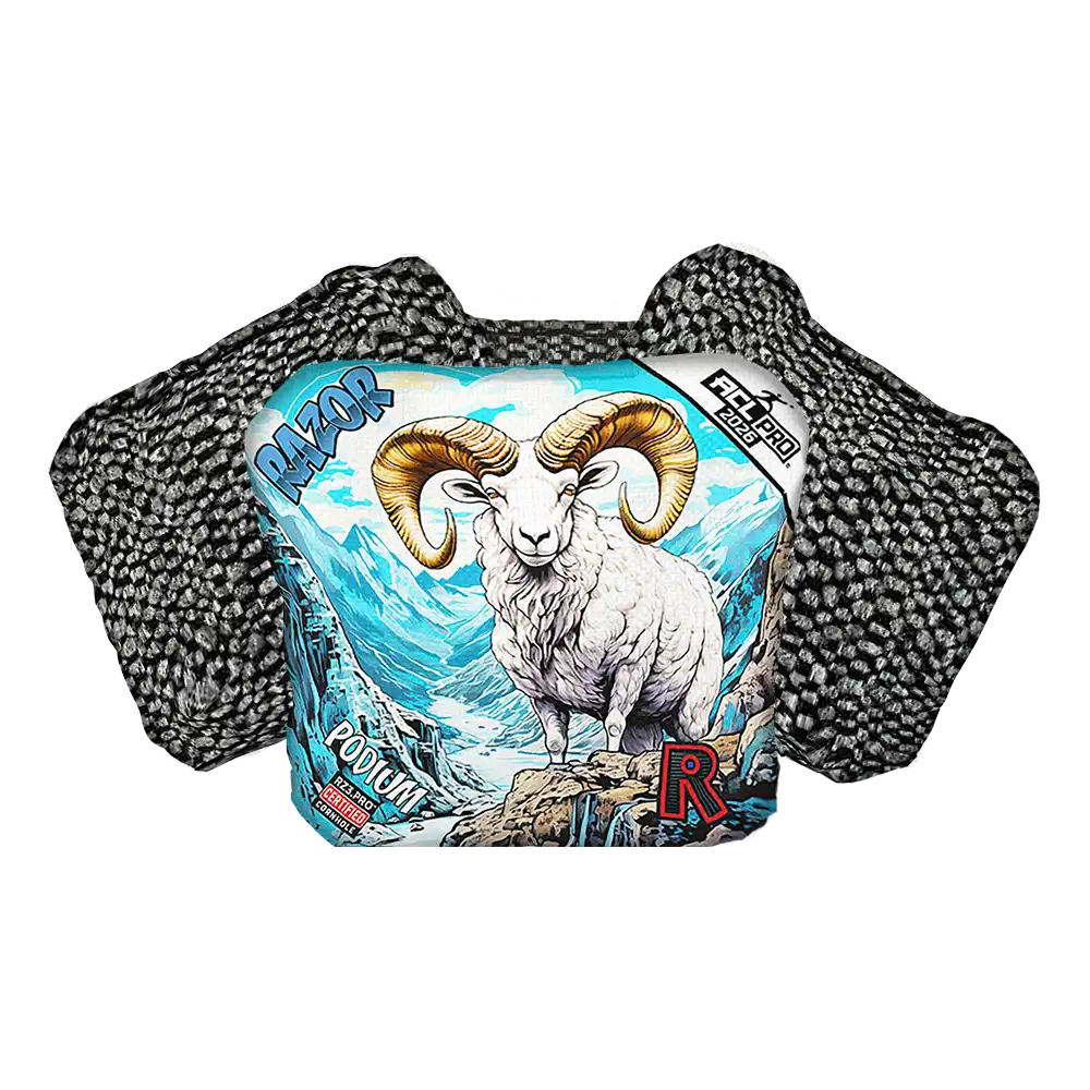 Podium | Alaskan Dall Sheep | ACL PRO Razor Cornhole Bags