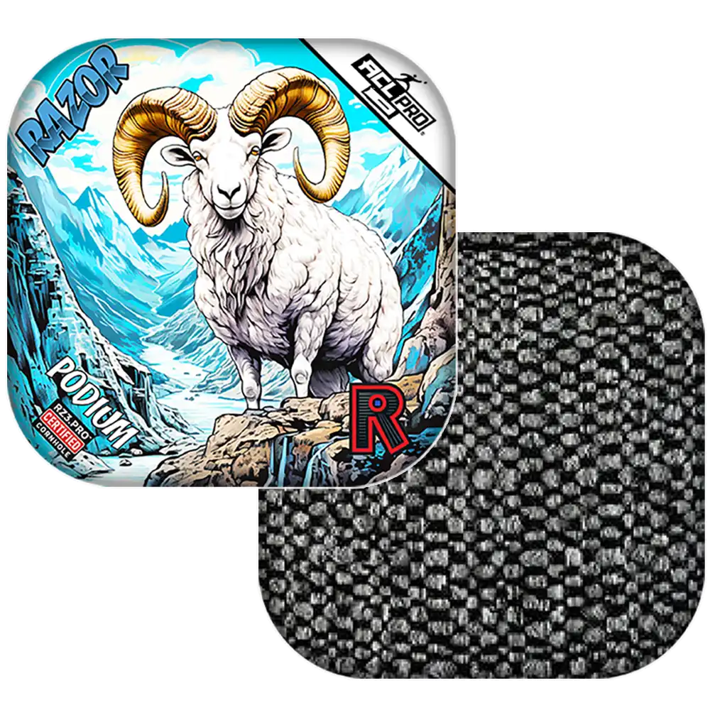 Podium | Alaskan Dall Sheep | ACL PRO Razor Cornhole Bags