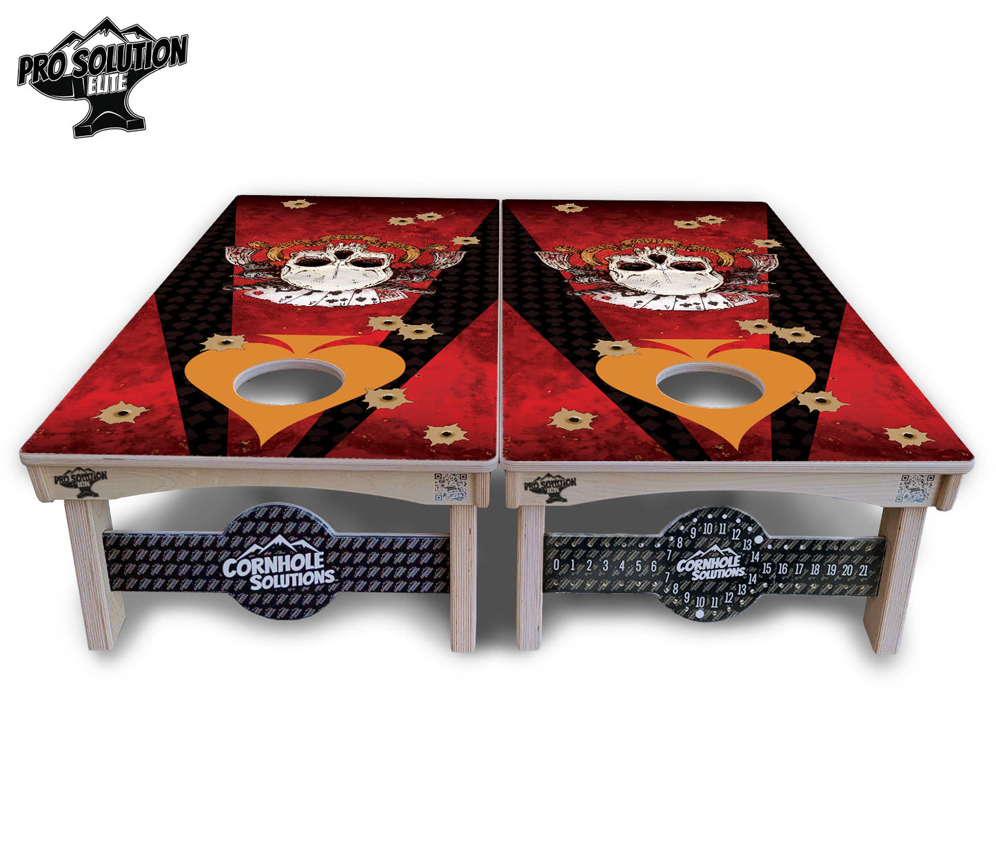 Artist Series Cornhole Boards - Pro Solution Elite Series